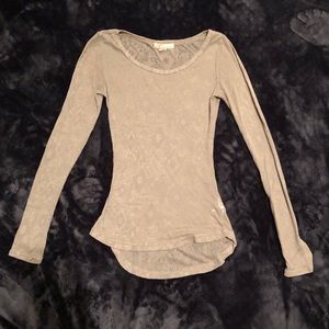 🌷Derek Heart Top Size S Thin Floral Print